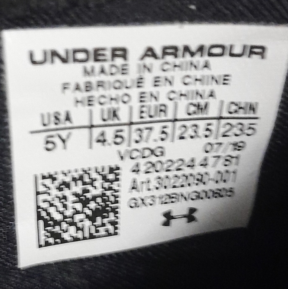 - Under xfininity 2 running shoes 5y euc! - Picture 4 of 5